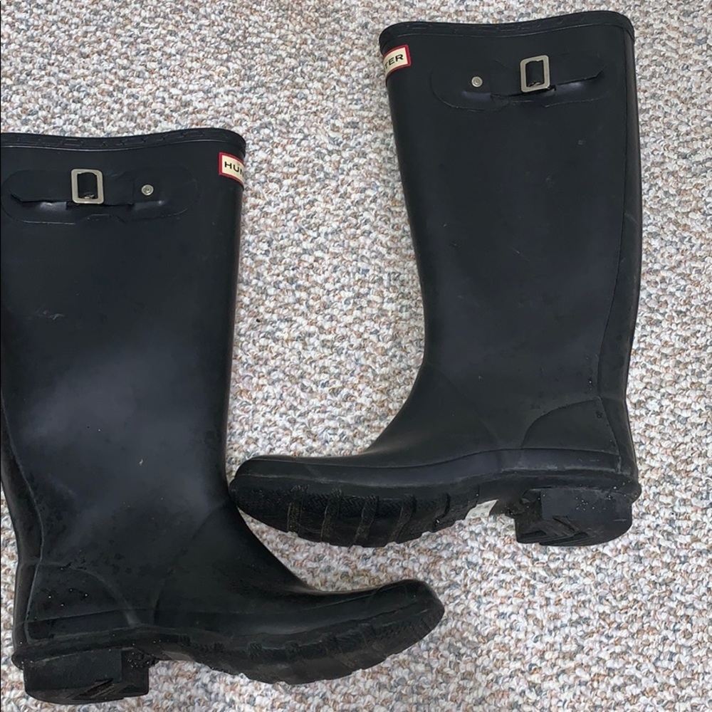 Hunter: Women’s Original Tall Waterproof Rain Boot - Picture 5 of 7